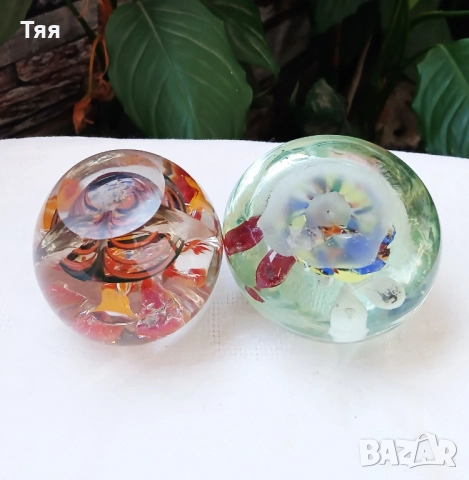Стъклени преспапиета /топки на  СИП , снимка 6 - Други ценни предмети - 52077047