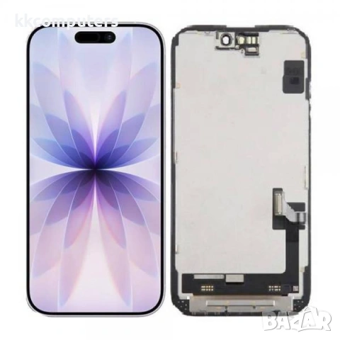 LCD Дисплей за iPhone 17 6.3 + Тъч скрийн / Черен / КЛАС A Баркод : 484388