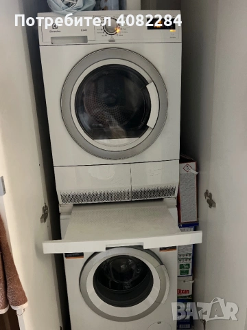 Пералня SIEMENS IQ 500, 8 кгсъс сушилня Electrolux ECOCARE , 8 кг, снимка 2 - Перални - 53240282