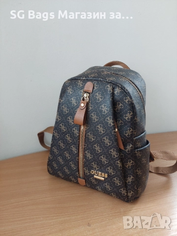 Guess дамска чанта тип раница дамска раница код 301, снимка 6 - Раници - 44421770