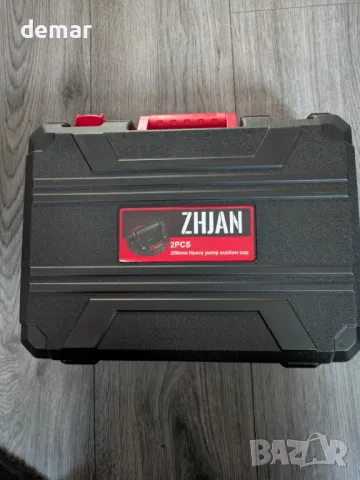 ZHJAN 20 см вендузи за стъкло с кутия за носене, товароподемност 160 кг (2 броя), снимка 9 - Други инструменти - 49885905