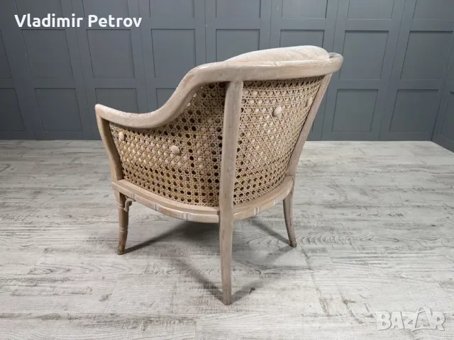 Кресло - ратан, масив В007, снимка 10 - Дивани и мека мебел - 56022578