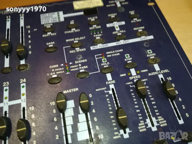 GLP GERMAN LIGHT PRODUCT-LIGHT OPERATOR 24-ПУЛT ВНОС SWISS 2302251816LNWC, снимка 4 - Ресийвъри, усилватели, смесителни пултове - 49247144