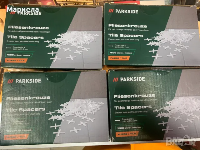 Дистанционери за плочки / Фуга 2 мм. / 5х1500 бр.