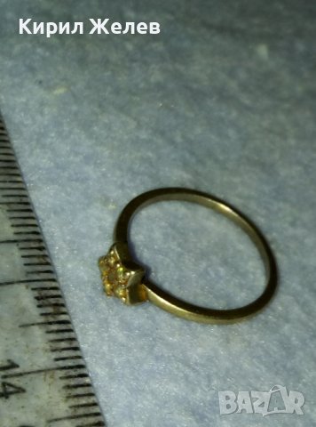 ФИН ЗВЕЗДОВИДЕН СКЪПОЦЕНЕН СРЕБЪРЕН ПРЪСТЕН СРЕБРО 925 с ФАСЕТИРАНИ ЦИРКОНИ РЪЧНА ИЗРАБОТКА 40076, снимка 8 - Пръстени - 42464548