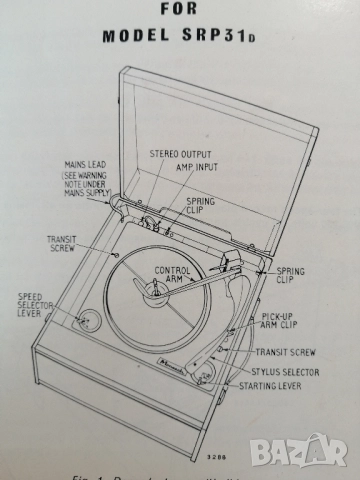 Ретро, лампов грамофон BUSH MONARCH SRP31D, снимка 11 - Грамофони - 51854765