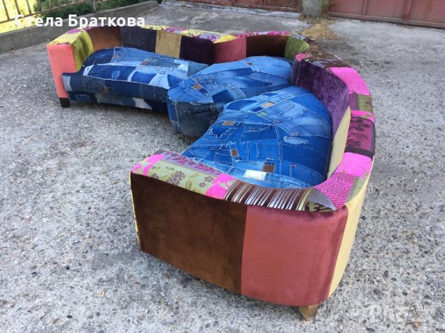 Дънков Диван / Смесен стил , снимка 2 - Дивани и мека мебел - 33875305