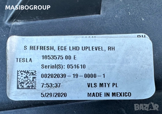 Фарове Full Led фар за Тесла Tesla S фейс, снимка 6 - Части - 42814259