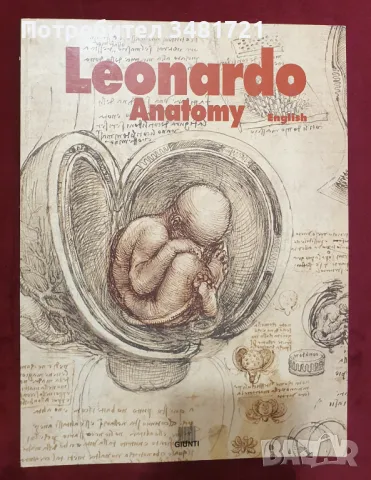 Анатомията в изкуството на Леонардо / Leonardo Anatomy, снимка 1 - Енциклопедии, справочници - 48272318