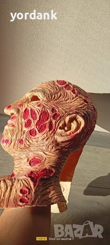 Латексова маска Freddy Krueger Фреди Крюгер, снимка 2 - Други ценни предмети - 53204392