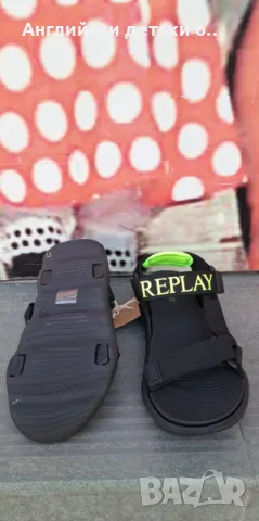 Английски детски сандали-REPLAY, снимка 3 - Детски сандали и чехли - 49923708