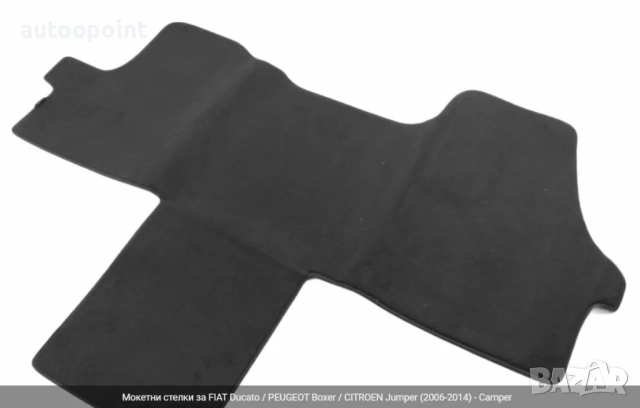  Мокетни стелки за FIAT Ducato / PEUGEOT Boxer / CITROEN Jumper (2006-2014) - Camper Petex