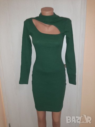 Нова зелена рокля , снимка 1 - Рокли - 41327018