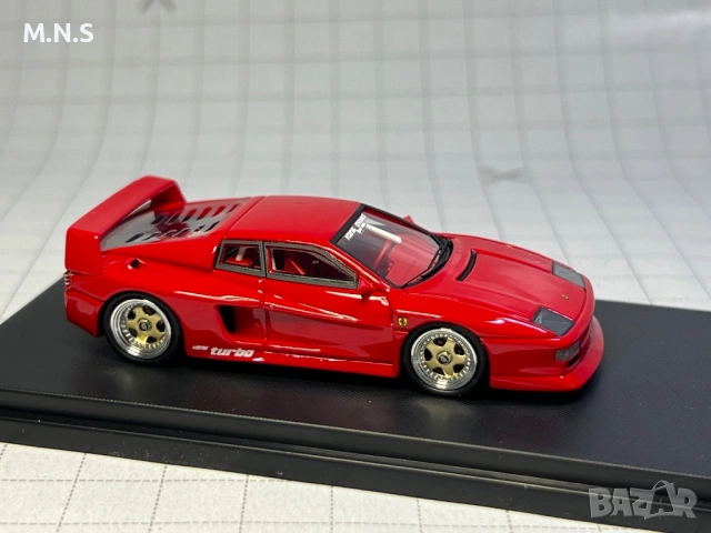 Ferrari Testarossa 1/64-Мащаб , снимка 4 - Колекции - 53370546