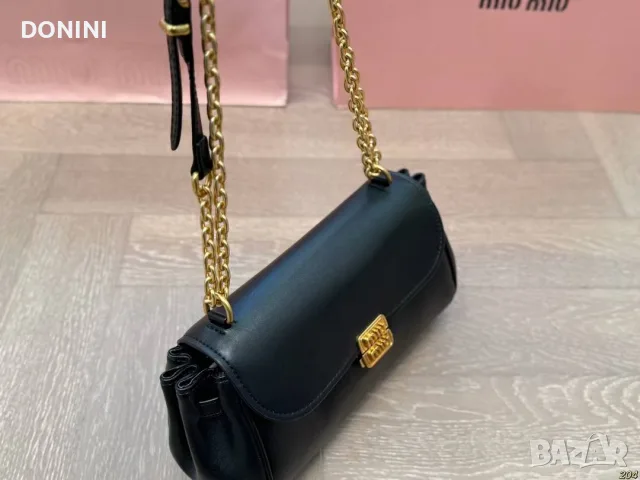 Miu Miu Belair Дамска чанта, кожа, снимка 4 - Чанти - 55930841