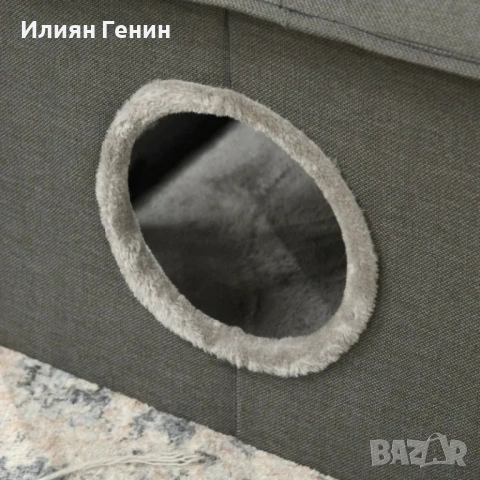 PawHut Котешка пещера с възглавница, снимка 2 - За котки - 53487595