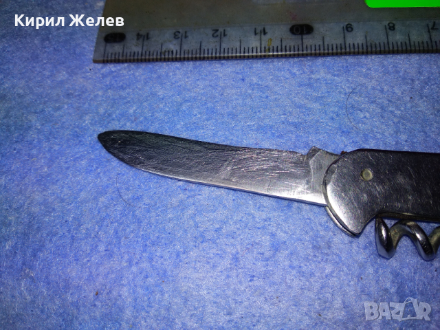 ВИНПРОМ Старо КОМБИНИРАНО КОЛЕКЦИОНЕРСКО ДЖОБНО НОЖЧЕ НЕРЪЖДАЕМА СТОМАНА 86031, снимка 5 - Колекции - 44755821