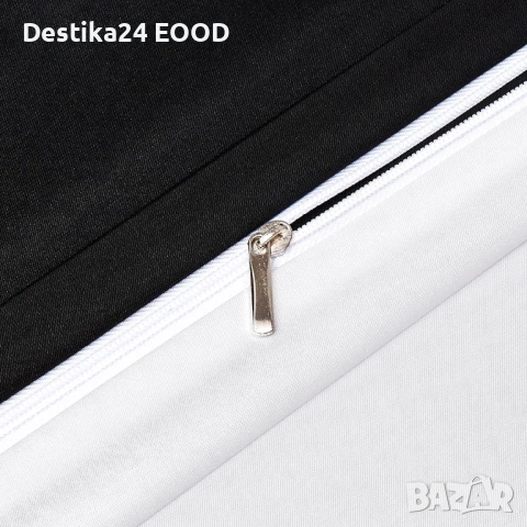 Сатенена завивка тип плик 240х260 см с 2 калъфки 65х65, снимка 4 - Спално бельо - 53171714