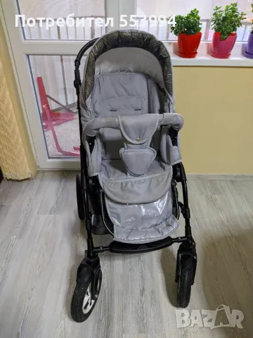 Бебешка количка Cristina 2в1, снимка 3 - Детски колички - 49737580