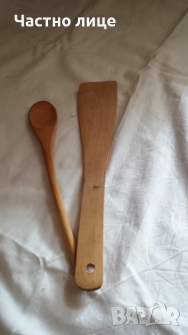 Дървени прибори за готвене 2бр.-1евро.4бр.-1,50евро.