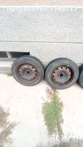 Зимни гуми с джанти за Рено Сценик 15 цола, снимка 2 - Гуми и джанти - 52306057