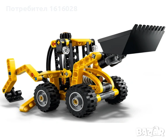 LEGO Technic 42197 - Багер-товарач, снимка 3 - Конструктори - 48854356