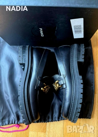 Pinko лоуфъри дамски, снимка 4 - Дамски ежедневни обувки - 53475184