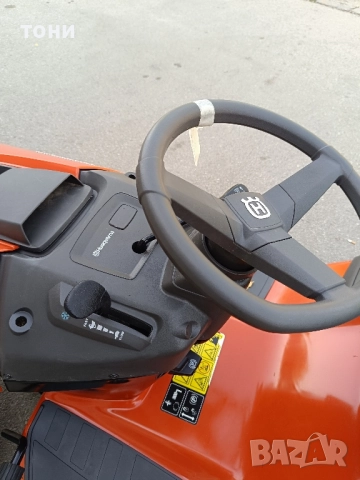 тракторна косачка 17hp Husqvarna TC138, снимка 8 - Градинска техника - 51552224