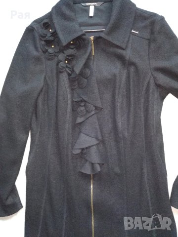 Елегантно черно сако / палто Kensol, снимка 4 - Жилетки - 50685121