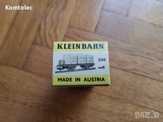 Железопътен моделизъм комплект H0 4 вагона Kleinbahn , снимка 9 - Друга електроника - 39670378