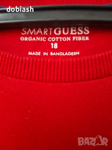 Памучна тениска на GUESS, снимка 2 - Детски тениски и потници - 49764968