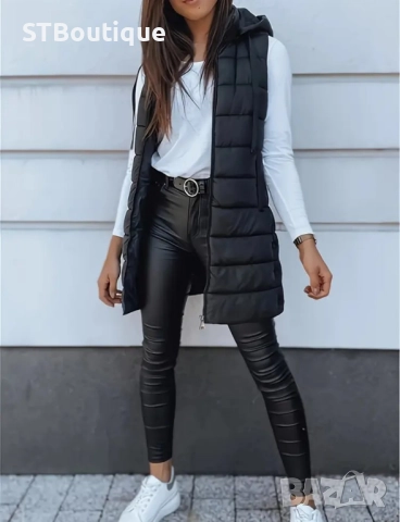 💖 Дамски елек с V-образно деколте 💖, снимка 2 - Елеци - 52303094