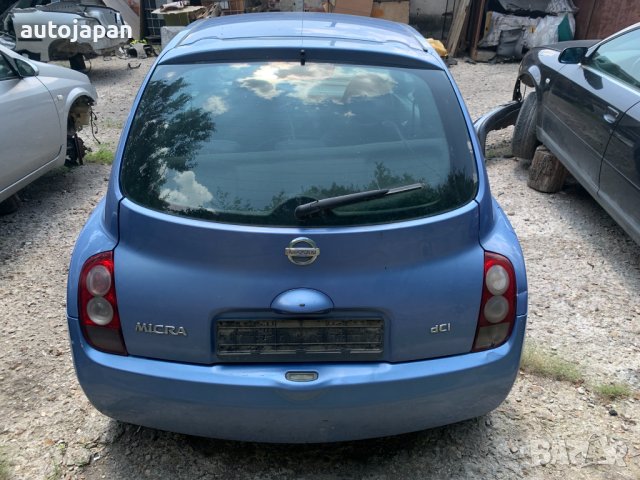 Нисан Микра К12 Nissan Micra K12 1.5 dCi 82кс 05г На части, снимка 4 - Автомобили и джипове - 41308860