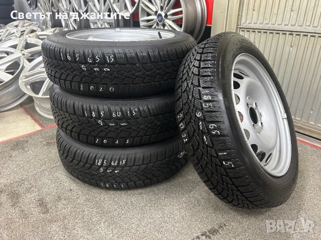 Джанти с Зимни Гуми 15 Цола Smart Fortwo/ForFour 165/65/15 и 185/60/15, снимка 4 - Гуми и джанти - 53234175