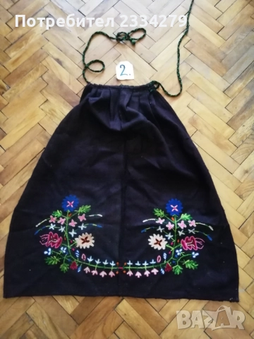 Стари автентични тракийски престилки от Старозагорския-Ямболския край. , снимка 13 - Антикварни и старинни предмети - 52799935