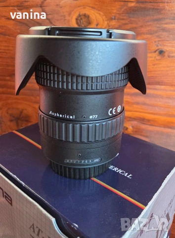 Обектив Токина 11-16mm f/2.8II за Canon, снимка 3 - Фотоапарати - 53848764