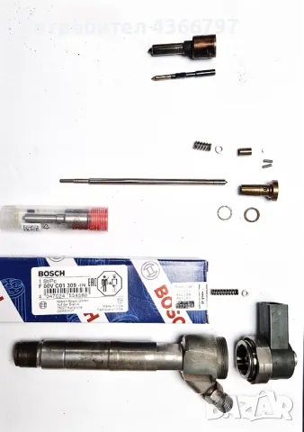 Цялостен ремонт на дизелови дюзи и комън рейл помпи с гаранция (монтаж, демонтаж, тест, кодиране), снимка 5 - Ремонт на ГНП и дюзи - 48965028