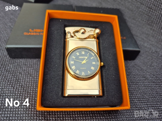 Запалка с часовник в подаръчна кутия,6 цвята, снимка 8 - Запалки - 52534574