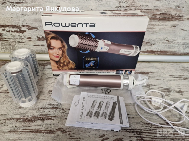 Електрическа четка Rowenta premium care brush activ volume & shine