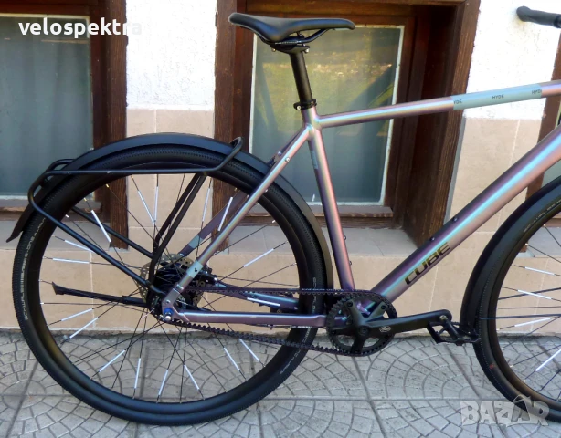 КЮБ Хайд Pro ! Ремъчно задвижване ! Алфайн 8 ! Уникат-хамелеон !, снимка 13 - Велосипеди - 50979248