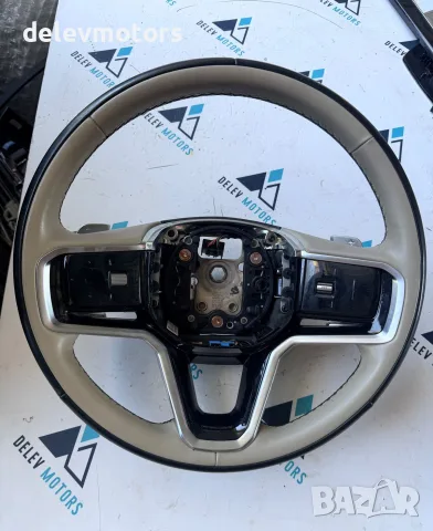 n8a2-3f563-bc8 кожен, мултифункционален волан от Land Rover Range Rover Velar (L560) 3.0 D
