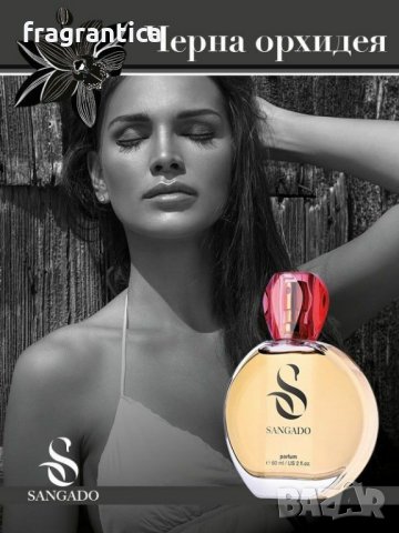 Sangado ЧЕРНА ОРХИДЕЯ 595 парфюмна вода за жени 50мл Трайност 12 часа, снимка 1