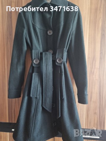 Дамско вълнено палто, S размер , снимка 3 - Палта, манта - 41897377