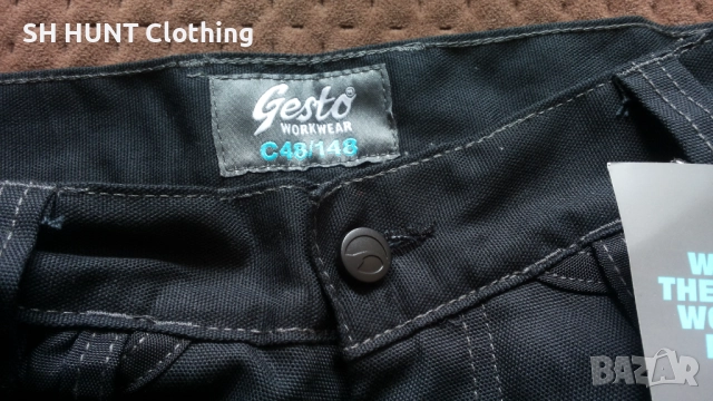 Gesto G571 Function Stretch Pocket Work Trousers размер 48 / M работен панталон W4-66, снимка 12 - Панталони - 51947025