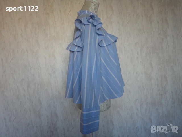 Mango/M/дамска блуза/100% памук, снимка 4 - Блузи с дълъг ръкав и пуловери - 51195507