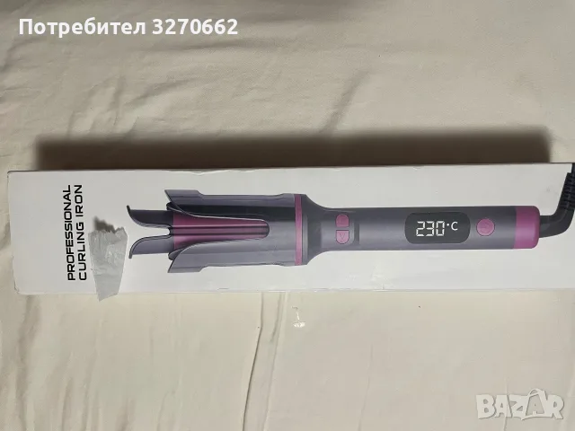автоматична въртяща маша за букли в коса, Чисто нова