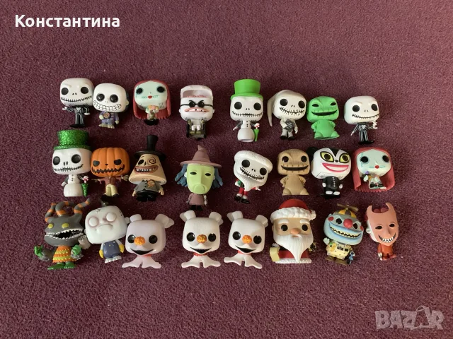 Funko Pop фигурки от календар на Nightmare before Christmas 