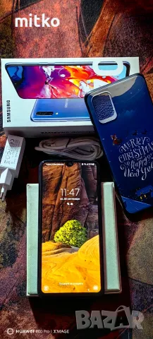 SAMSUNG GALAXY A70-Перфектно състояние.Пълен комплект, снимка 7 - Samsung - 56184013