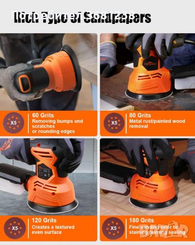 Ексцентършлайф TOPSHAK TS-SD4 240W , снимка 2 - Други машини и части - 40109527