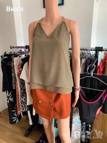 Zara потник топ, снимка 2 - Корсети, бюстиета, топове - 40485850